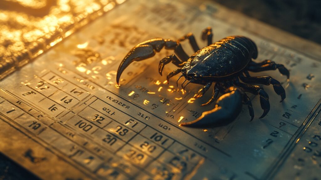 Prévisions astrales pour le Scorpion : Ce que la semaine à venir vous réserve